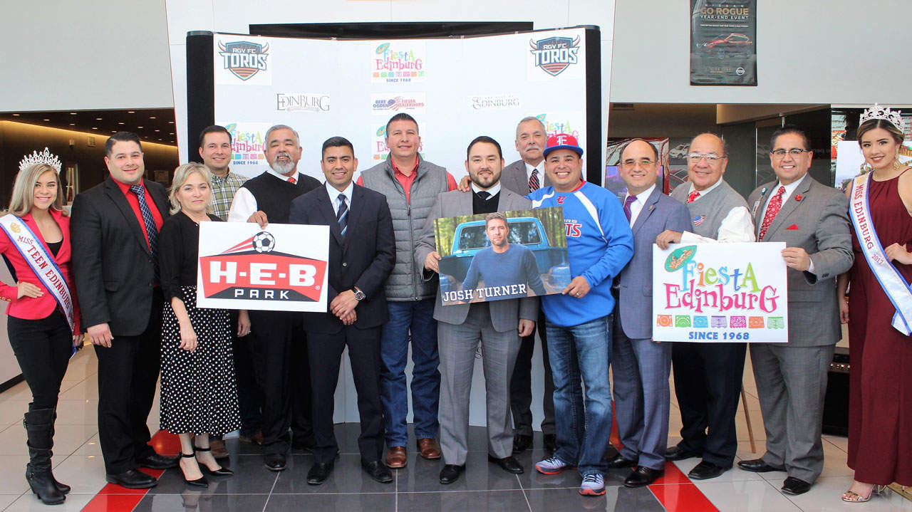 Fiesta Edinburg 2017, set for February 23 – 26, marks first time annual event will be held at H-E-B Park, the city’s latest entertainment venue