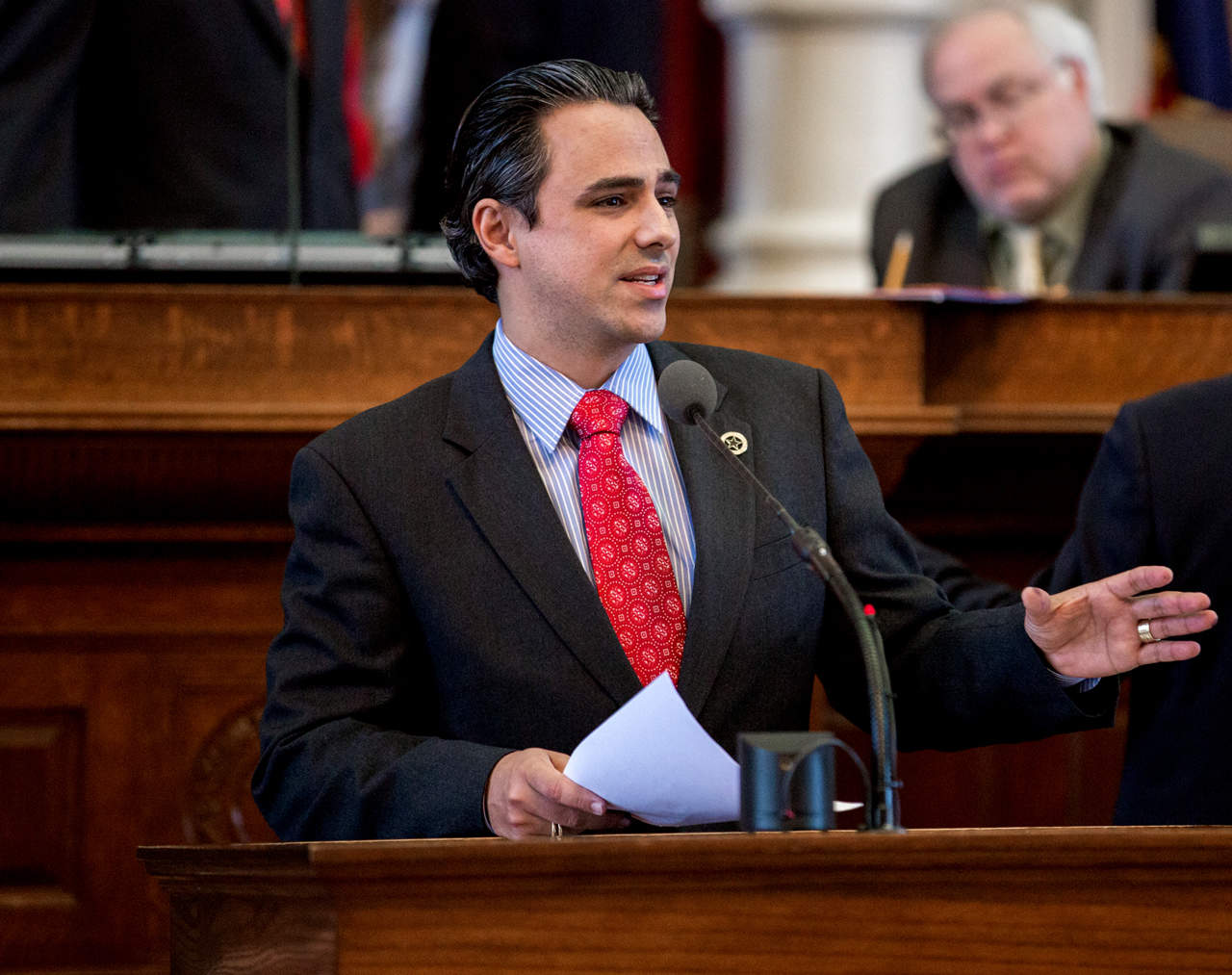 Searchable Articles - Titans of the Texas Legislature Controversial practice of jailing Texans too poor to pay fines for petty offenses, such as traffic tickets, could be coming to an end following House vote in support of plan by Rep. Canales