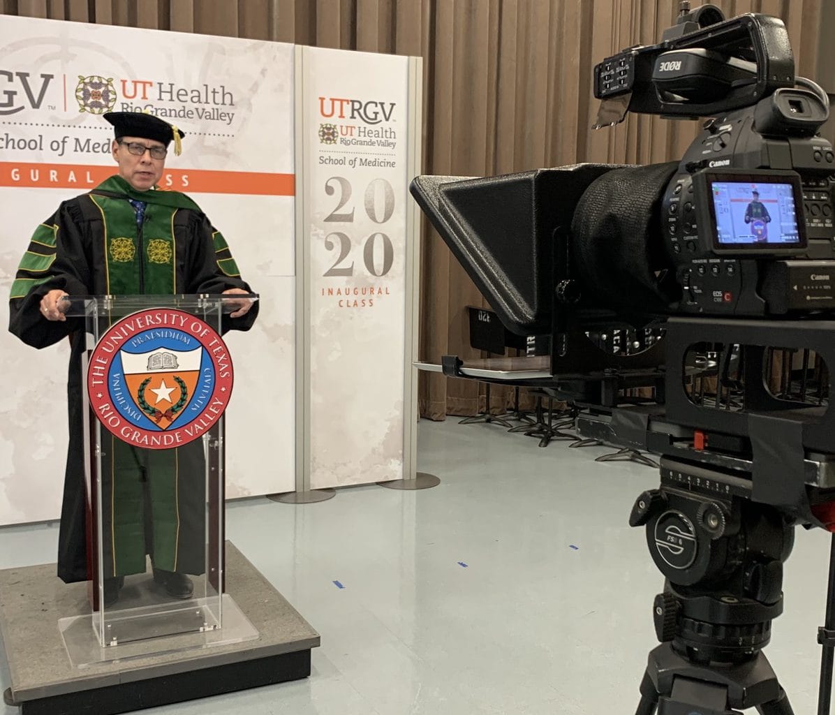 Sen. Hinojosa, the primary author of Senate Bill 24, which created UTRGV and its School of Medicine, calls the graduation of the first group of 39 medical students a “truly historic moment” for the region