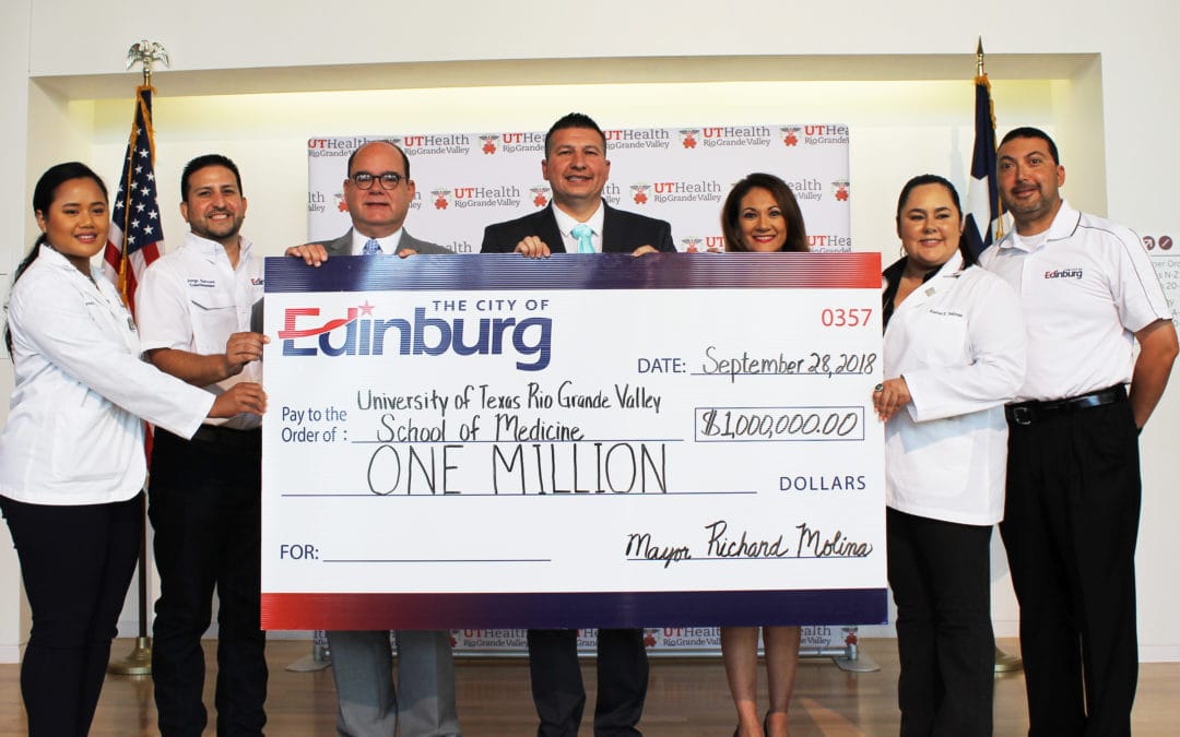 Home - Edinburg - Titans of the Texas Legislature UTRGV School of Medicine’s $1 million contribution from the Edinburg City Council being reviewed, could be reduced, in favor of other priorities