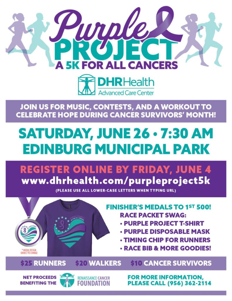 DHR Health Advanced Care Center to promote National Cancer Survivor Month during Tuesday, June 1 presentation before Edinburg City Council - Titans of the Texas Legislature